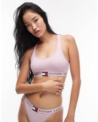 Tommy Hilfiger - Heritage Racerback Bralet - Lyst