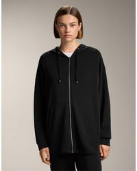 Oysho - Long Soft Touch Jacket With Modal - Lyst