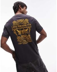 Levi's - Archive Logo Back Print Relaxed Fit T-shirt - Lyst