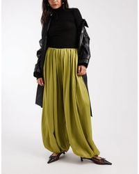 ASOS - Satin Balloon Trouser - Lyst