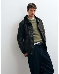 Barbour - Re-Engineered Sordale Funnel Neck Wax Jacket - Lyst