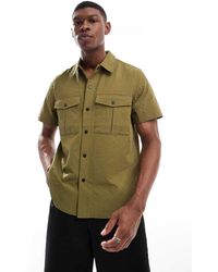 Paul Smith - Short Sleeve Seersucker Shirt - Lyst