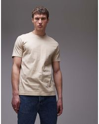 TOPMAN - Regular-Fit T-Shirt - Lyst