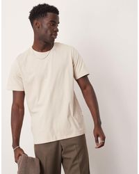 SELECTED - Regular Pima Cotton Mix T-shirt - Lyst