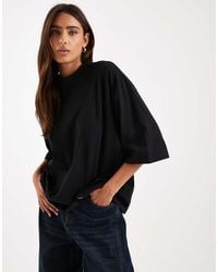 Vero Moda - Oversized Drop Shoulder T-shirt - Lyst