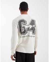 Hollister - Long Sleeve Top Wth Motor Graphic - Lyst
