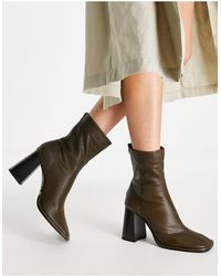 Brown 37                  EU discount 56% Mango ankle boots WOMEN FASHION Footwear Elegant 
