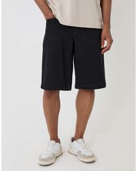 Threadbare - Baggy Fit Denim Shorts - Lyst