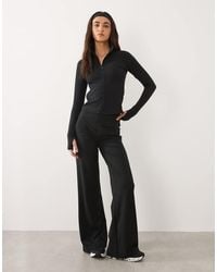 4505 - Icon Zip Up Studio Long Sleeve Top - Lyst