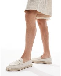 ASOS - Penny Loafer Espadrilles - Lyst
