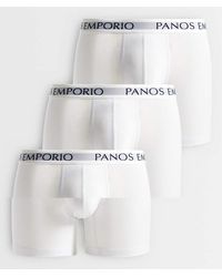 Panos Emporio - 3 Pack Noos Boxer Brief - Lyst