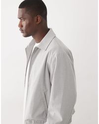 ASOS - Smart Co-Ord Oversized Harrington Jacket - Lyst