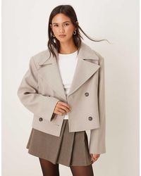 ASOS - Short Formal Trench Coat - Lyst