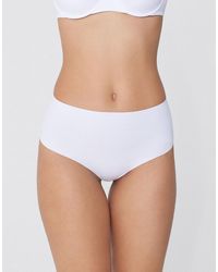 Tezenis - High-Waist Laser-Cut Brazilian Briefs - Lyst