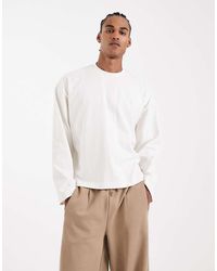 ASOS - Circular Design Collection Super Heavyweight Boxy Oversized Long Sleeve T-shirt - Lyst