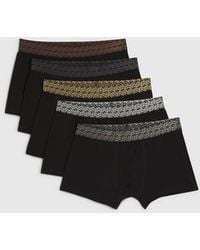 River Island - Pack Of 5 Metallic Rr Trunks - Lyst