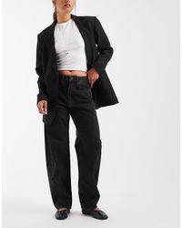 Gap - High Rise Barrel Leg Jeans - Lyst