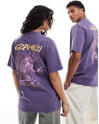 Gramicci - Unisex Cotton T-shirt With Frog Graphic - Lyst