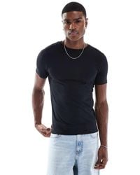 ASOS - Basic Muscle Fit T-Shirt - Lyst