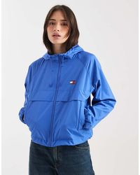 Tommy Hilfiger - Essential Windbreaker Jacket With Hood - Lyst