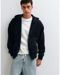 Only & Sons - Sweat à capuche oversize zippé - Lyst