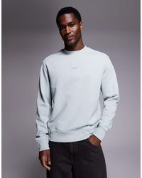 BOSS - Wesmall Crew Neck Tonal Logo Sweatshirt - Lyst
