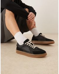 ASOS - – schnürsneaker aus wildleder mit gummisohle - Lyst