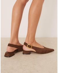 ASOS - Leonora Slingback Ballets - Lyst