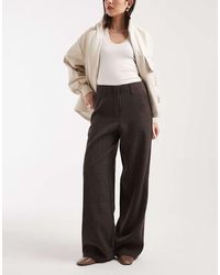 Vero Moda - High Waist Wide Leg Trouser - Lyst