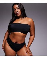 ASOS - Asos Design Curve Maya Azores High Waist Bikini Bottom - Lyst