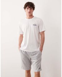 Jack & Jones - Logo T-shirt And Jersey Shorts Set - Lyst