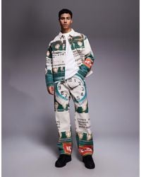 ICECREAM - Parlor Double Scoop All Over Printed Jeans Co-Ord - Lyst