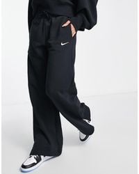 Nike - Phoenix Fleece High Waisted Wide Leg joggers - Lyst