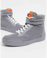 calvin klein hi tops