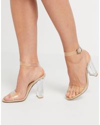 steve madden heels clear