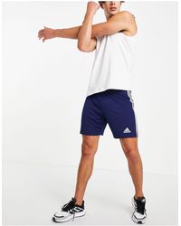 adidas Originals - Pantalones cortos con rayas en el lateral squadra 21 - Lyst