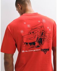 ASOS - Disney Pixar Relaxed T-Shirt With Cars Print - Lyst