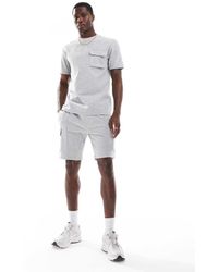 River Island - Cargo Pocket Shorts - Lyst