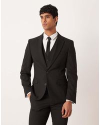 ASOS - Chaqueta De Traje Ajustada En De - Lyst