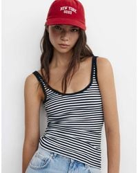 Pull&Bear - New York Graphic Cap - Lyst