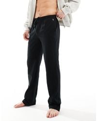 Polo Ralph Lauren - Pantaloni del pigiama neri - Lyst