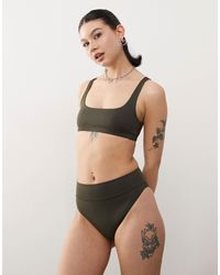 Weekday - Heat Mix & Match High Waist Bikini Bottoms - Lyst