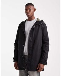 Threadbare - Parka Jacket With Hood - Lyst