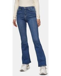 TOPSHOP Flared Jeans - Blue