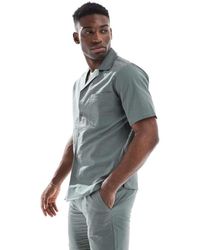 Only & Sons - Camisa Caqui De Sirsaca De (Parte De Un Conjunto)-Verde - Lyst
