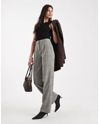 ASOS - Tall Tailored High Waist Pleat Detail Trousers - Lyst