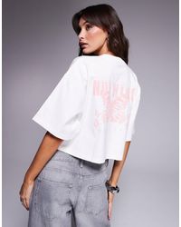 Good For Nothing - Butterfly Logo Back Print T-Shirt - Lyst