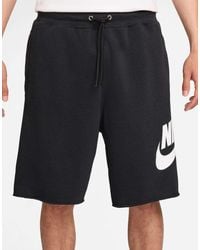 Nike - Club - short en tissu éponge à grand logo - Lyst