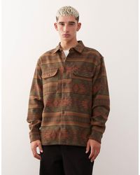 Billabong - – offshore – hemd aus jacquard-flanell - Lyst