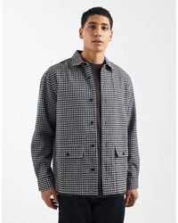 ASOS - Boxy Oversized Plaid Shirt - Lyst